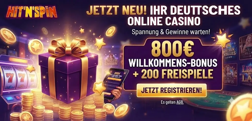 HitnSpin Boni und Aktionen